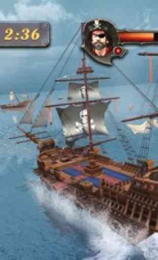 bateau pirate bataille mer 3D 4