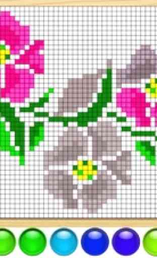 Nombre Coloration Pixel Art Pa 3