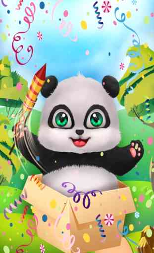 Nouveau née Panda Se soucier G 3