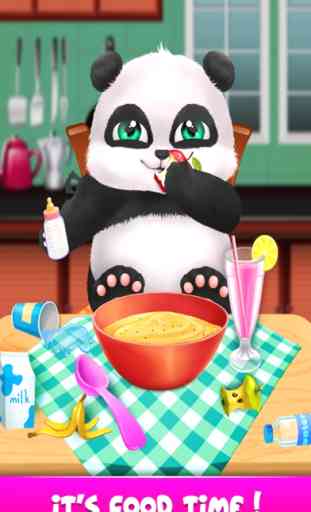 Nouveau née Panda Se soucier G 4