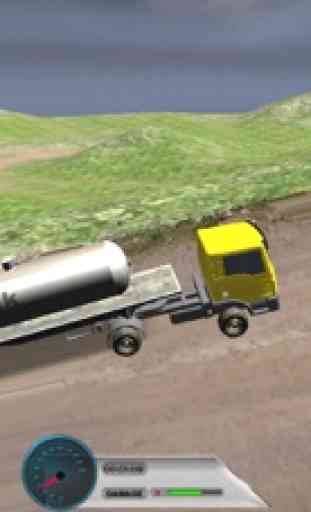 Off Road Transport pétrolier - camion remorque con 1