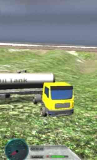 Off Road Transport pétrolier - camion remorque con 2