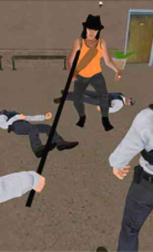 Service de police Escape - véritable Gangster Chas 2