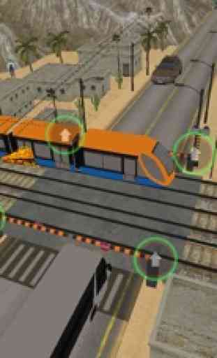 Rail Crossing train sim 3D 1