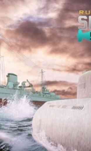 Simulateur de sous-marin russe - Sea Battle War 1
