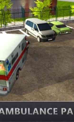 Voiture de secours en ambulance réelle - jeu de co 3