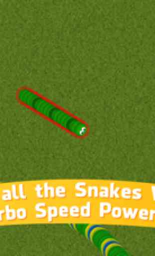 Snake Slither. Apple Eater War 2