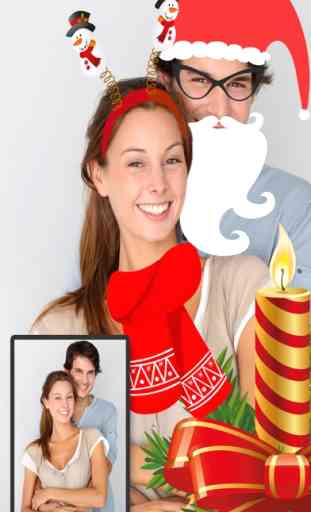 Snap Christmas Funny Face Filtres et Lentilles Pro 4