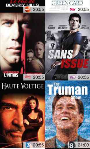 Soirée Film, programme TV Films TNT GRATUIT 1
