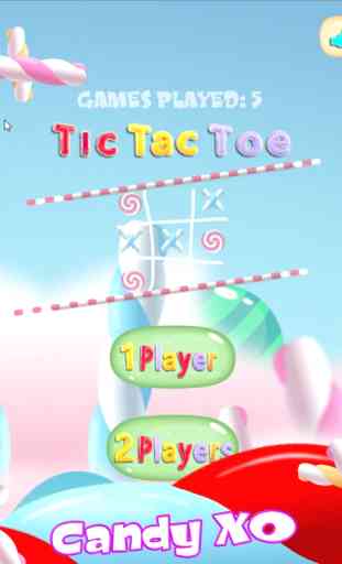 Tic Tac Toe! Candy 2 joueur 4