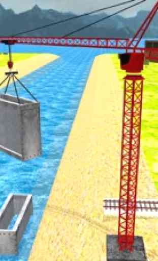 Train Bridge Construction Game 3