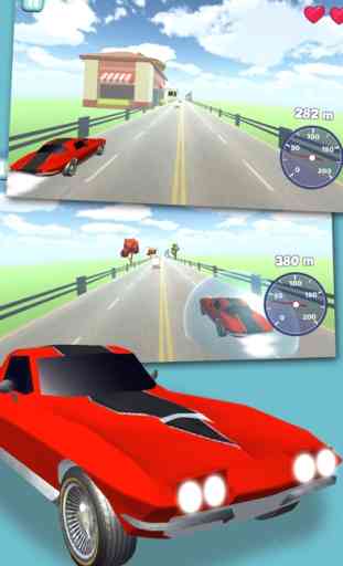 Turbo Cars 3D - Dodge jeu d'éviter les obstacles 1