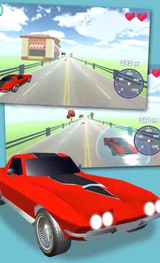 Turbo Cars 3D - Dodge jeu d'éviter les obstacles 4