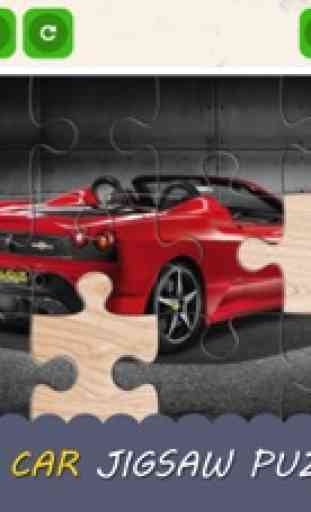 Voitures Sport et Véhicules Jigsaw Puzzle Jeux 3