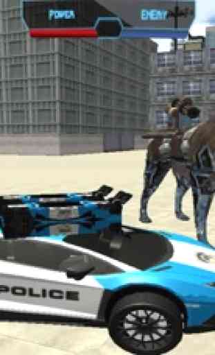 Police Chien Transform Robot 1