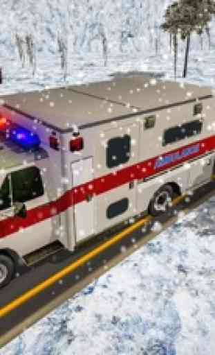 Simulateur d'ambulance d'hiver 2