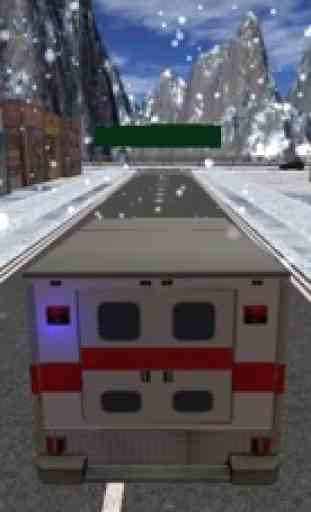 Simulateur d'ambulance d'hiver 3