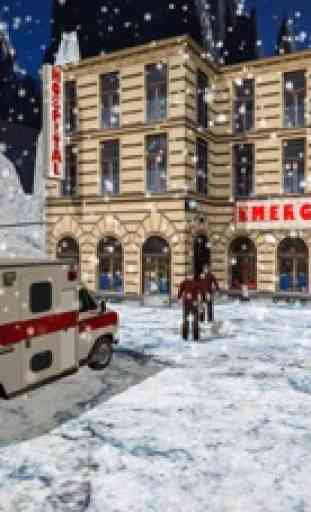 Simulateur d'ambulance d'hiver 4