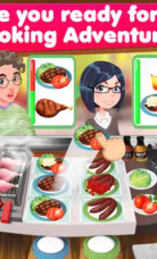 Jeux de cuisine - Cuisine Chef & Food Maker Burger 1