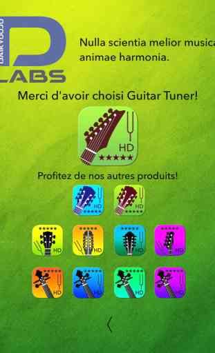 Accordeur de Guitare Électrique Pro - Accordez votre guitare avec précision et facilité! - Guitar Tuner Pro 4