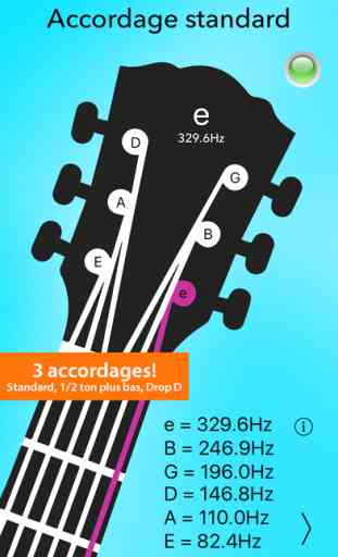 Accordeur de Guitare Lite - Accordez votre guitare avec précision et facilité! - Guitar Tuner Lite 1