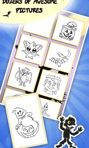 Halloween livre de coloriage pour les petits enfants: dessin et des jeux de peinture pour enfants 3