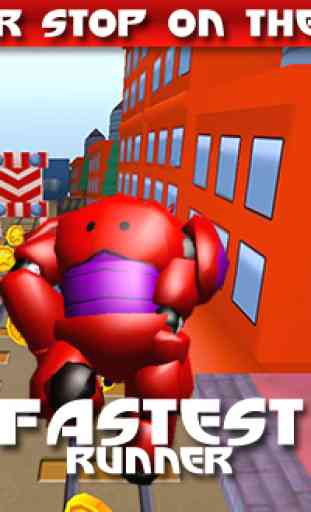 3D Subway Big Robot Run 2
