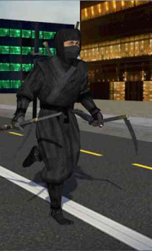 Noir Ninja Assassin Guerre 1