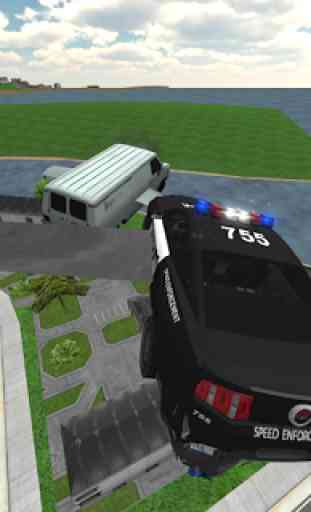 Flying Police Car Chase 1