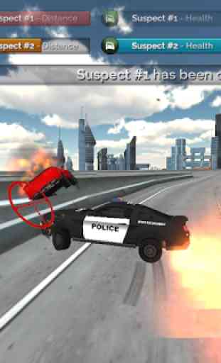 Flying Police Car Chase 4