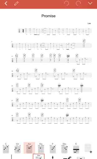 Guitar Notation - Compose onglets accords 2