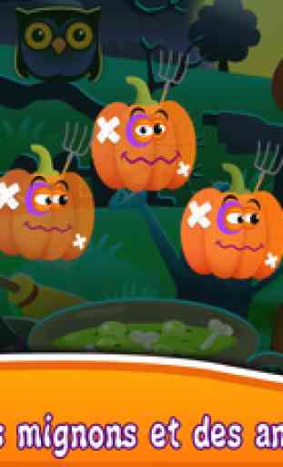 Halloween Jeux éducatifs pour les enfants gratuit 4
