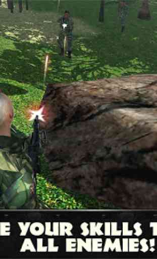 Jungle Commando 3D: Shooter 4