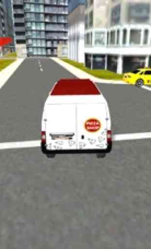 American Pizza Delivery Boy - Ultimate Van Sim 3D 4