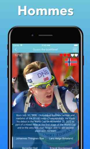 Biathlon - Devinez l'athlète! 4