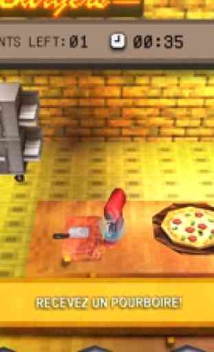 Blocky Pizza: Jeu de Cuisine 2