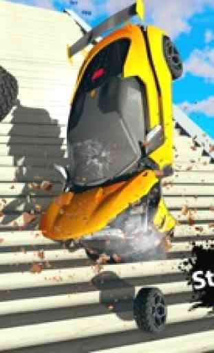 Car Crash Sim: Death Stairs 4