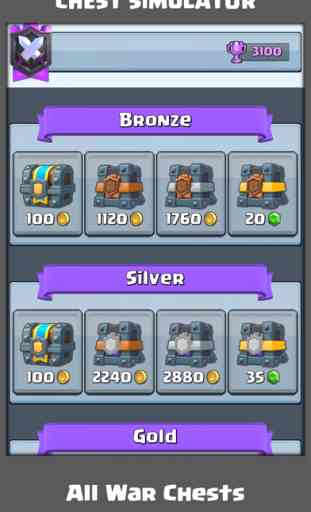 Chest Simu for Clash Royale 2