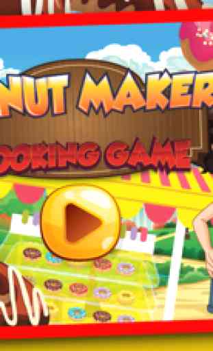 Donut Maker Shop Jeu de cuisine pour enfants 1