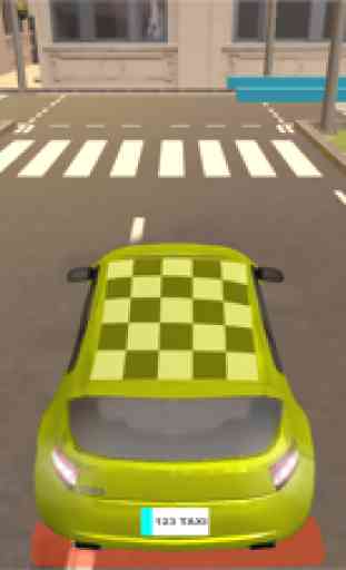 Easy Taxi Ride 3D Game 2017 4