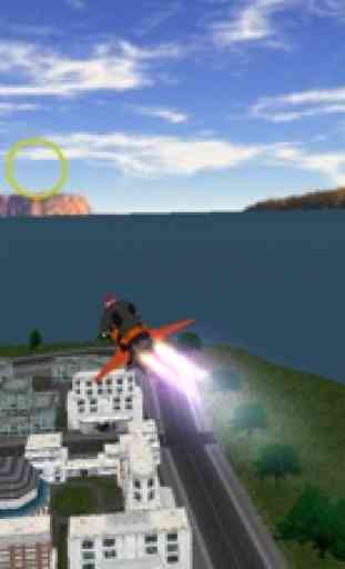 Flying Motorbike Stunt Simulation 3D 2