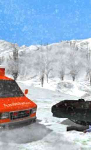 Ambulance Colline Parking Sim- Rescue lecteur 17 1