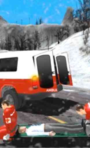 Ambulance Colline Parking Sim- Rescue lecteur 17 2