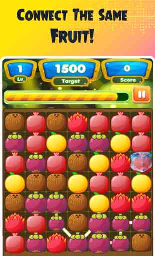 Fruits Link - Jus de Fruits Connect & Match 3 Jeux 4