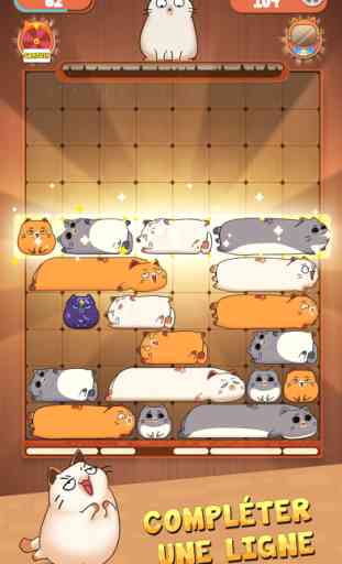 Haru Cats : Puzzle de blocs à 3