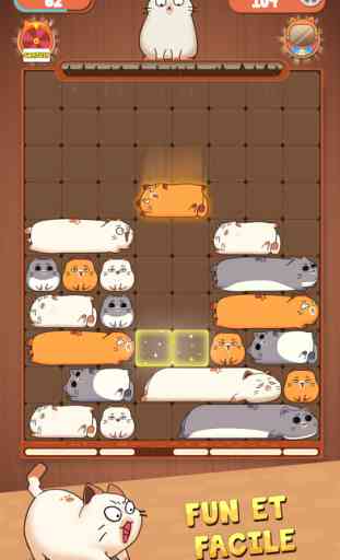 Haru Cats : Puzzle de blocs à 4