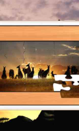 Jigsaw Puzzle Australia Learning Game for Children 1