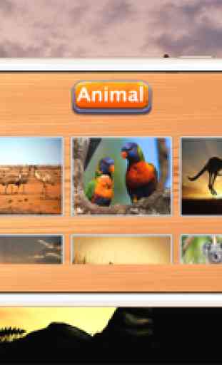 Jigsaw Puzzle Australia Learning Game for Children 2