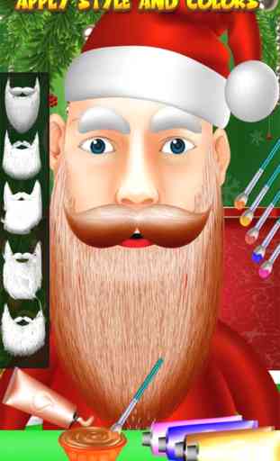Super Santa Salon de barbe - Jeux de Noël pour 3