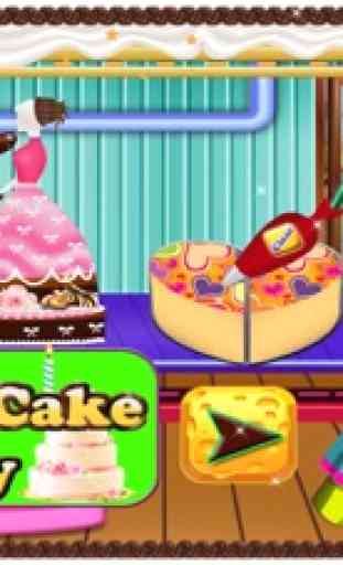 Jeux de simulateurs d'usine de gâteaux de mariage 1